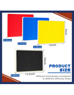 Tablero Requebrajable Jecery para Artes Marciales 4 Niveles 2