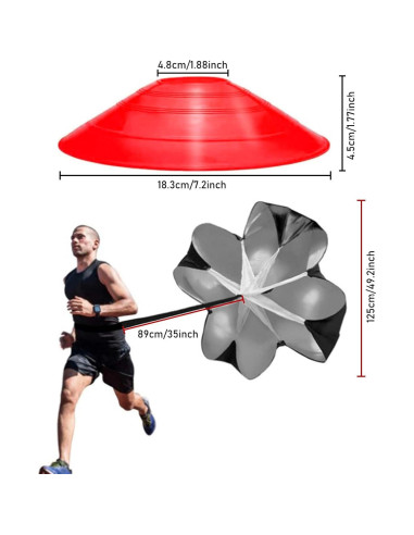 Conjunto de Entrenamiento de Velocidad y Agilidad Rainmae