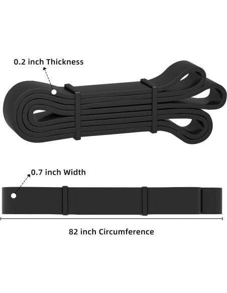 Bandas de Resistencia WSAKOUE WLKB-01 9-20 kg Negro