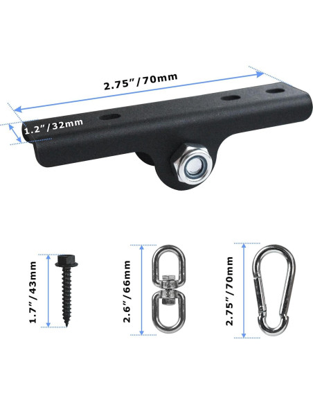 Soporte para Bolsa Pesada KSWLOR - Acero Alta Resistencia 340g Soporte para Bolsa Pesada KSWLOR - Acero Alta Resistencia 340g