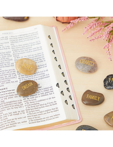 Conjunto de 12 Piedras Inspiracionales Juvale - Decoración Zen Conjunto de 12 Piedras Inspiracionales Juvale - Decoración Zen