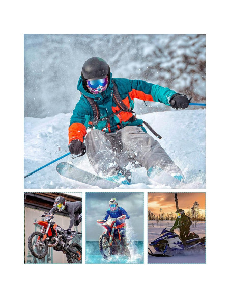 Gafas de Motocicleta Desmontables Frienda - Protección Facial Gafas de Motocicleta Desmontables Frienda - Protección Facial