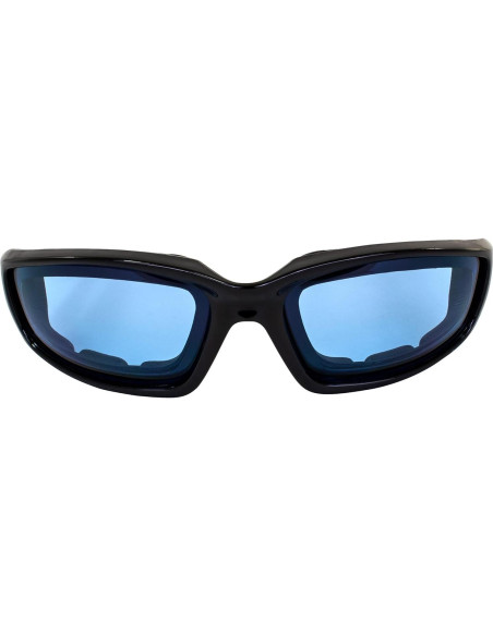 Gafas de Motocicleta Birdz Oriole con Lentes UV400 y Acolchado Gafas de Motocicleta Birdz Oriole con Lentes UV400 y Acolchado