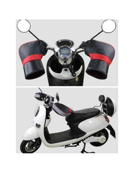 Guantes de Manillar HKSICHENGKEJI Térmicos Impermeables para Motocicleta Guantes de Manillar HKSICHENGKEJI Térmicos Impermeables para Motocicleta