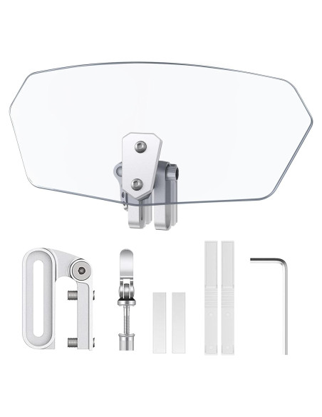 Deflector de Viento Ajustable AUTTGINN AT021 para Motocicleta Deflector de Viento Ajustable AUTTGINN AT021 para Motocicleta