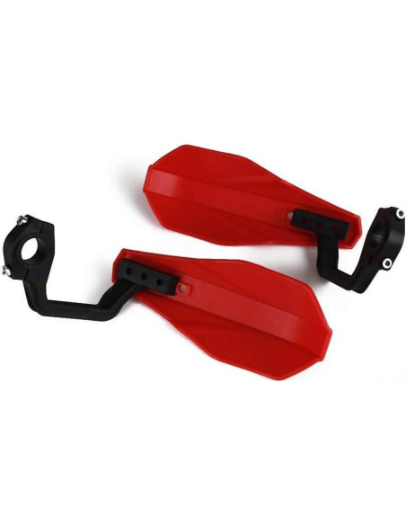Protectores de Manos AnXin para Motocicleta 7/8" y 1 1/8" Rojo Protectores de Manos AnXin para Motocicleta 7/8" y 1 1/8" Rojo