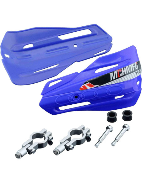 Guardamanos Universal MCHMFG para Motocicleta y ATV Azul Guardamanos Universal MCHMFG para Motocicleta y ATV Azul