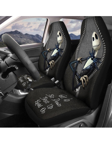 Cubierta de Asiento Automotriz GENANY Nightmare Skellington