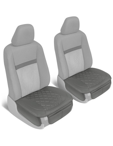 Fundas de Asiento de Coche Motor Trend MTOS-430-CC - 2 Pzs Gris
