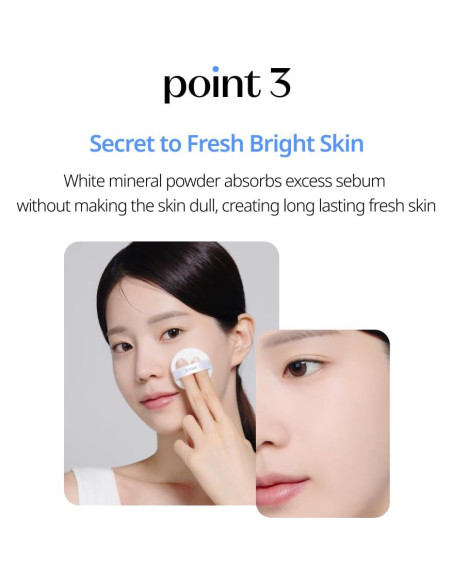 Pacte Sebum Soak Polvo Mineral Control de Aceite Facial 9.9g Pacte Sebum Soak Polvo Mineral Control de Aceite Facial 9.9g