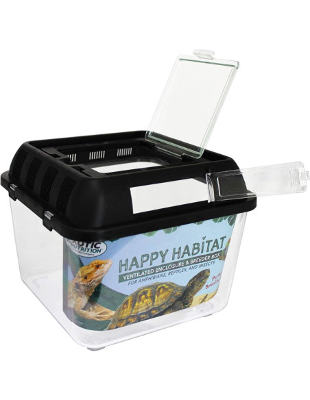 Hábito Feliz Terrario Estándar Exotic Nutrition 20x20 cm Hábito Feliz Terrario Estándar Exotic Nutrition 20x20 cm