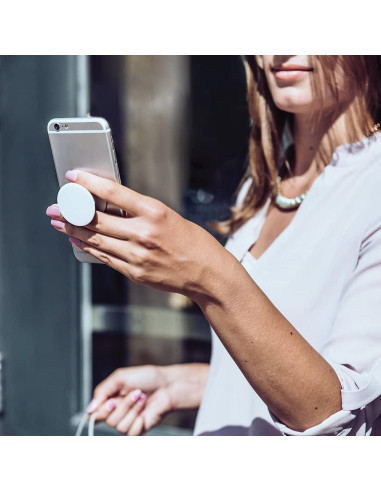 PopSockets Adhesivo PopGrip Mono Meditador Jardín Zen