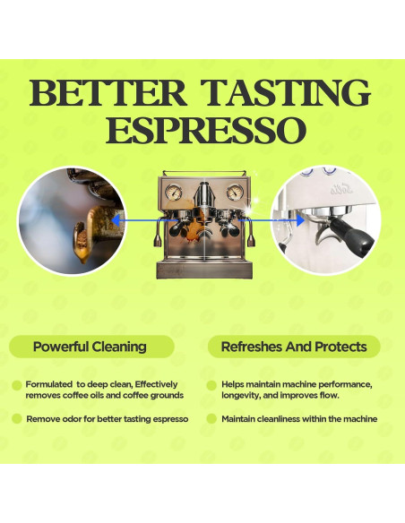 Tabletas de Limpieza APPTRIN para Máquina de Espresso - 16 Unidades Tabletas de Limpieza APPTRIN para Máquina de Espresso - 16 Unidades