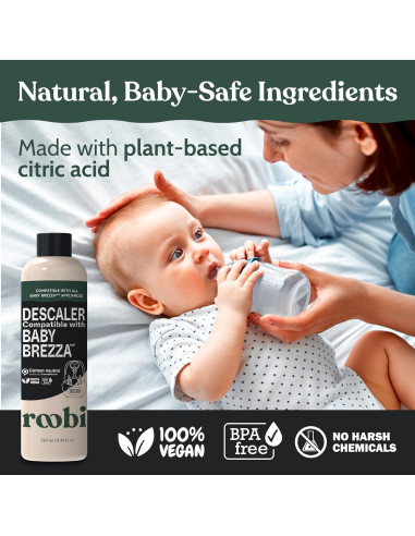 Solución Desincrustante Roobi para Baby Brezza - 2 Usos