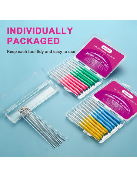 30 Cepillos de Limpieza BCD para Cabezal de Ducha - Desatascar Agujeros 30 Cepillos de Limpieza BCD para Cabezal de Ducha - Desatascar Agujeros