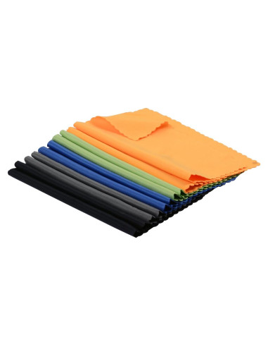 Paquete de 10 paños de limpieza microfibra ColorYourLife 18x15cm