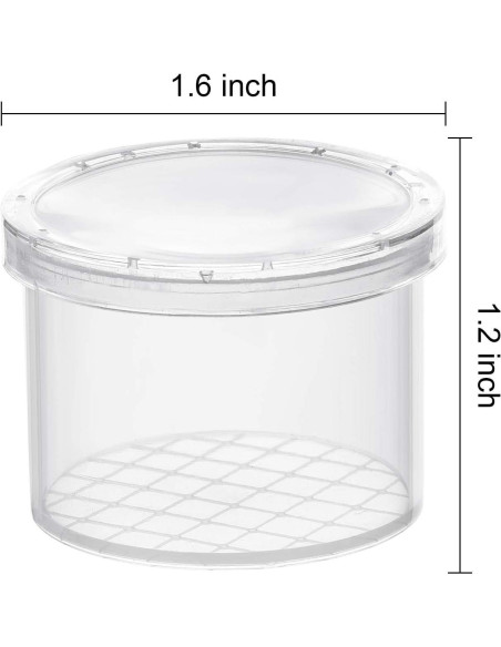 Jaula de Insectos Coopay 16 Piezas con Tapa Aumentadora Jaula de Insectos Coopay 16 Piezas con Tapa Aumentadora