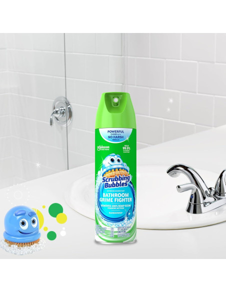 Limpiador Desinfectante para Baño Scrubbing Bubbles 20oz Limpiador Desinfectante para Baño Scrubbing Bubbles 20oz