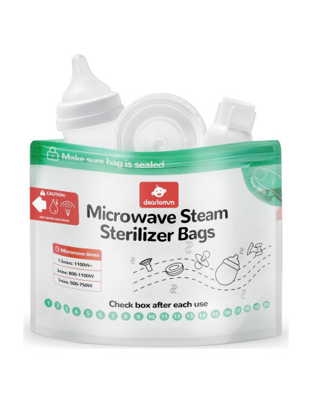 Bolsa de Esterilización a Vapor Dear Lomum 8 Conteos Reutilizables Bolsa de Esterilización a Vapor Dear Lomum 8 Conteos Reutilizables