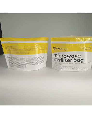 Bolsas Esterilizadoras para Microondas Max Strength Pro 20pc