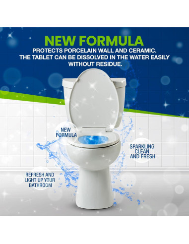 Tabletas Limpiadoras de Inodoro True Fresh 24 Unidades