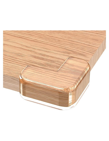 Protectores de esquinas E-PRONSE 16 piezas PVC transparente