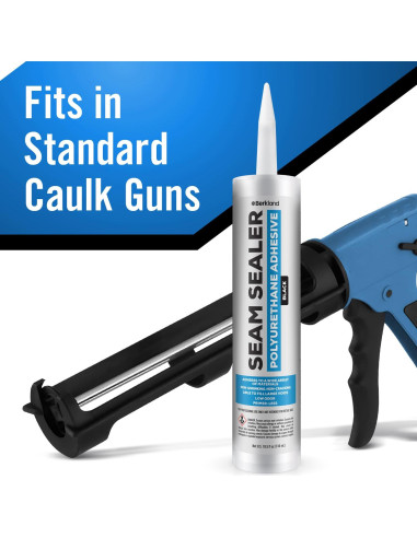 Kit Sellador de Costuras Automotriz Berkland 0.5kg Negro