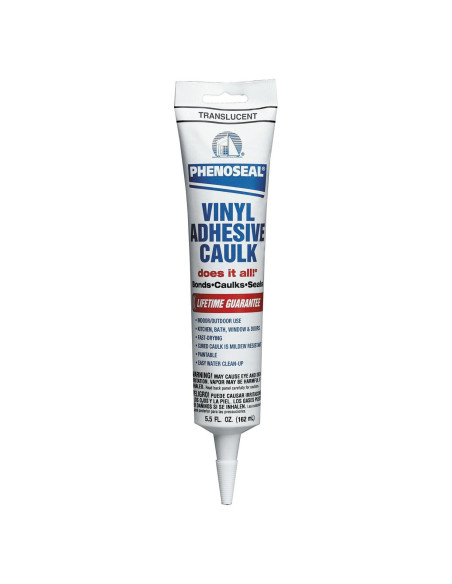 Adhesivo Caulk Vinilo Dap Phenoseal Translúcido 170g Adhesivo Caulk Vinilo Dap Phenoseal Translúcido 170g