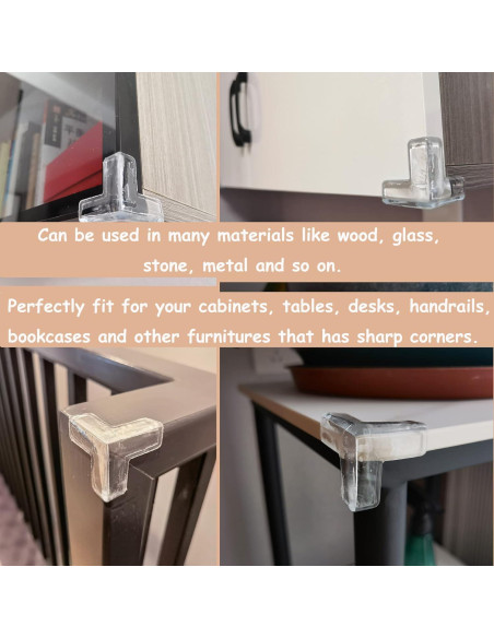 4 Protectores de Esquinas de Silicona saicheek para Bebés 4 Protectores de Esquinas de Silicona saicheek para Bebés