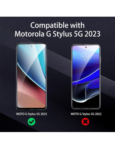 Protector de Pantalla Vidrio Templado GXAYZ Moto G Stylus 5G 2023