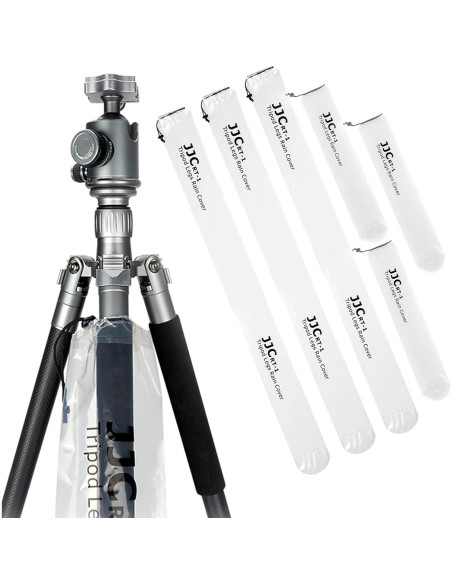 Funda de Lluvia para Cámara DSLR JJC + 6 Fundas para Trípode Funda de Lluvia para Cámara DSLR JJC + 6 Fundas para Trípode