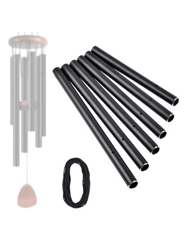 Tuberías de Campana de Viento CELSOL Aluminio Negro 22.86-33.02cm