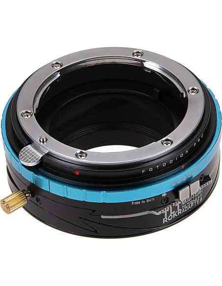 Adaptador Fotodiox Pro TLT ROKR Nikon F a Fujifilm X Adaptador Fotodiox Pro TLT ROKR Nikon F a Fujifilm X