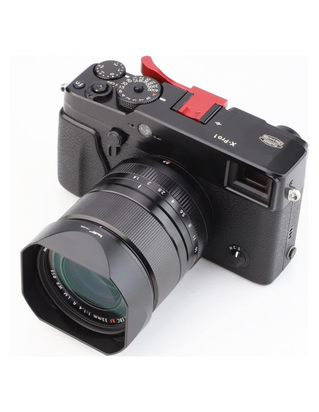 Capucha de Lente Cuadrada Metal Haoge para Fujifilm 58MM Capucha de Lente Cuadrada Metal Haoge para Fujifilm 58MM