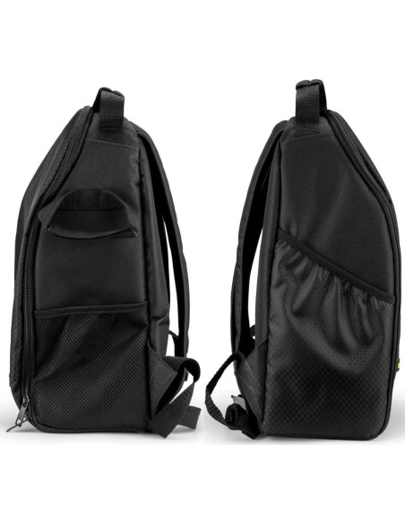 Mochila Acolchada Deluxe eCost para Cámara DSLR - Negro Mochila Acolchada Deluxe eCost para Cámara DSLR - Negro