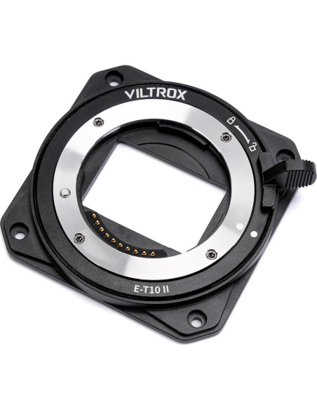 Adaptador de Montura Manual VILTROX E-T10 II para Lentes Sony Adaptador de Montura Manual VILTROX E-T10 II para Lentes Sony
