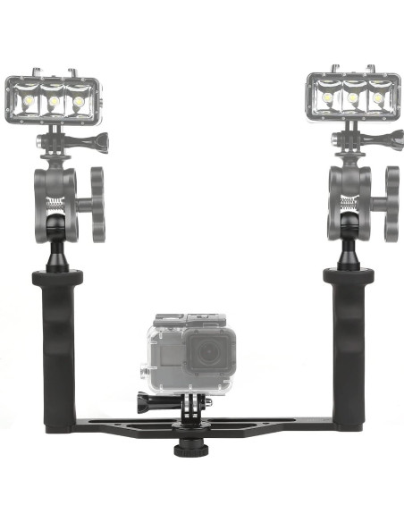 Soporte de Mano de Aluminio SHOOT para Estabilizador de Cámara Soporte de Mano de Aluminio SHOOT para Estabilizador de Cámara