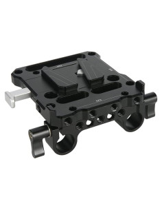 Placa de Batería V Lock NICEYRIG 467 con Abrazadera 15mm