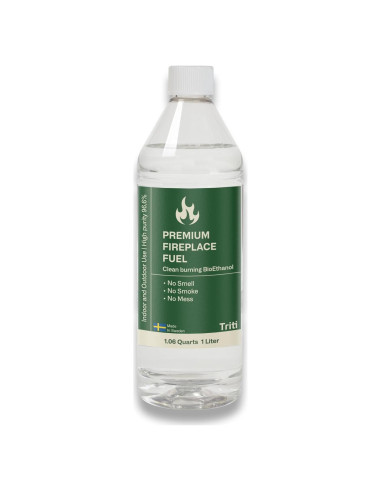 Bioetanol Premium Triti 1L para Fogón de Mesa y Chimenea