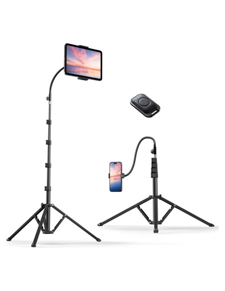 Trípode ajustable Weilisi para tabletas y teléfonos 208 cm Trípode ajustable Weilisi para tabletas y teléfonos 208 cm