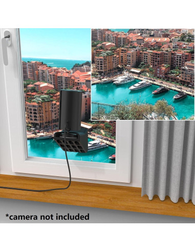 Soporte de Ventana OkeMeeo para Ring Indoor Cam 1ra y 2da Gen