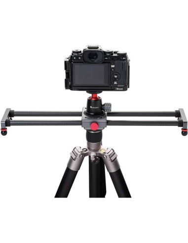 Mini Deslizador de Cámara de Carbono ANNSM 40cm para Smartphone y DSLR
