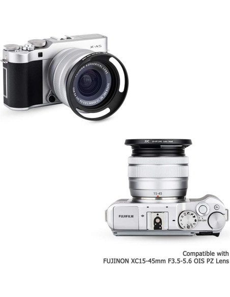 Tapa de lente de 52 mm para Fujifilm Fujinon XC 15-45 mm Tapa de lente de 52 mm para Fujifilm Fujinon XC 15-45 mm
