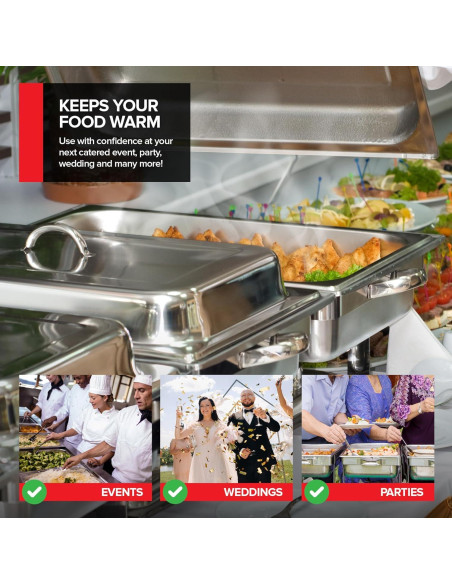 Calentadores de Comida Stock Your Home - Paquete de 3, 6 Horas Calentadores de Comida Stock Your Home - Paquete de 3, 6 Horas