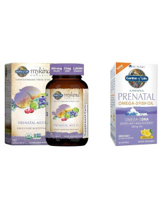 Multivitamínico Prenatal Jardín de Vida con DHA Omega 3 30 Tab