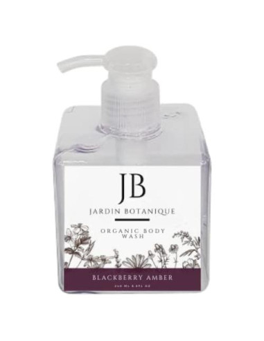 Jabón Corporal Orgánico Blackberry Amber 236 ml - Hidratante