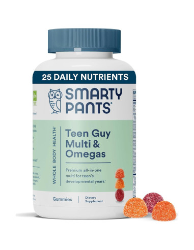 SmartyPants Multivitamina Gominola Orgánica para Hombres y Adolescentes