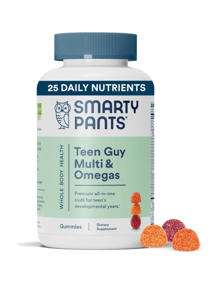 SmartyPants Multivitamina Gominola Orgánica para Hombres y Adolescentes SmartyPants Multivitamina Gominola Orgánica para Hombres y Adolescentes
