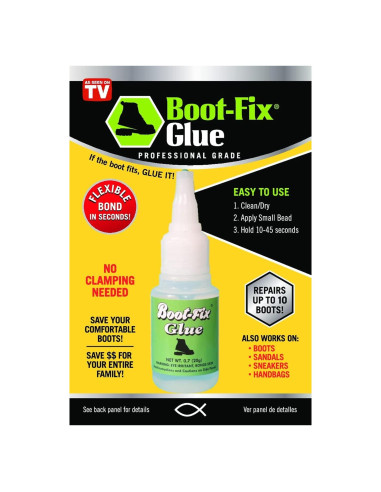 Pegamento para Zapatos Boot-Fix 20.99ml Cianoacrilato Gel