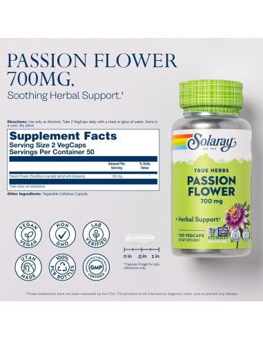 Solaray Mega Vitamina B Estrés 100 Cápsulas - Energía y Ánimo